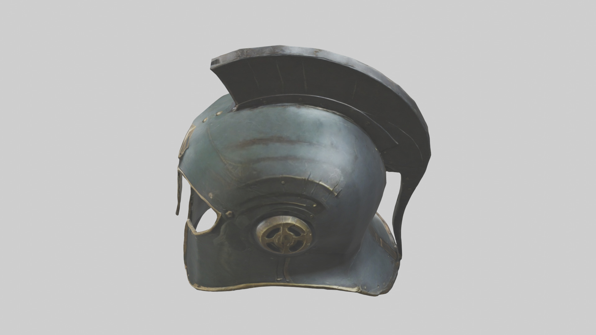 Legendary Helmet model Low-poly 3D model_17