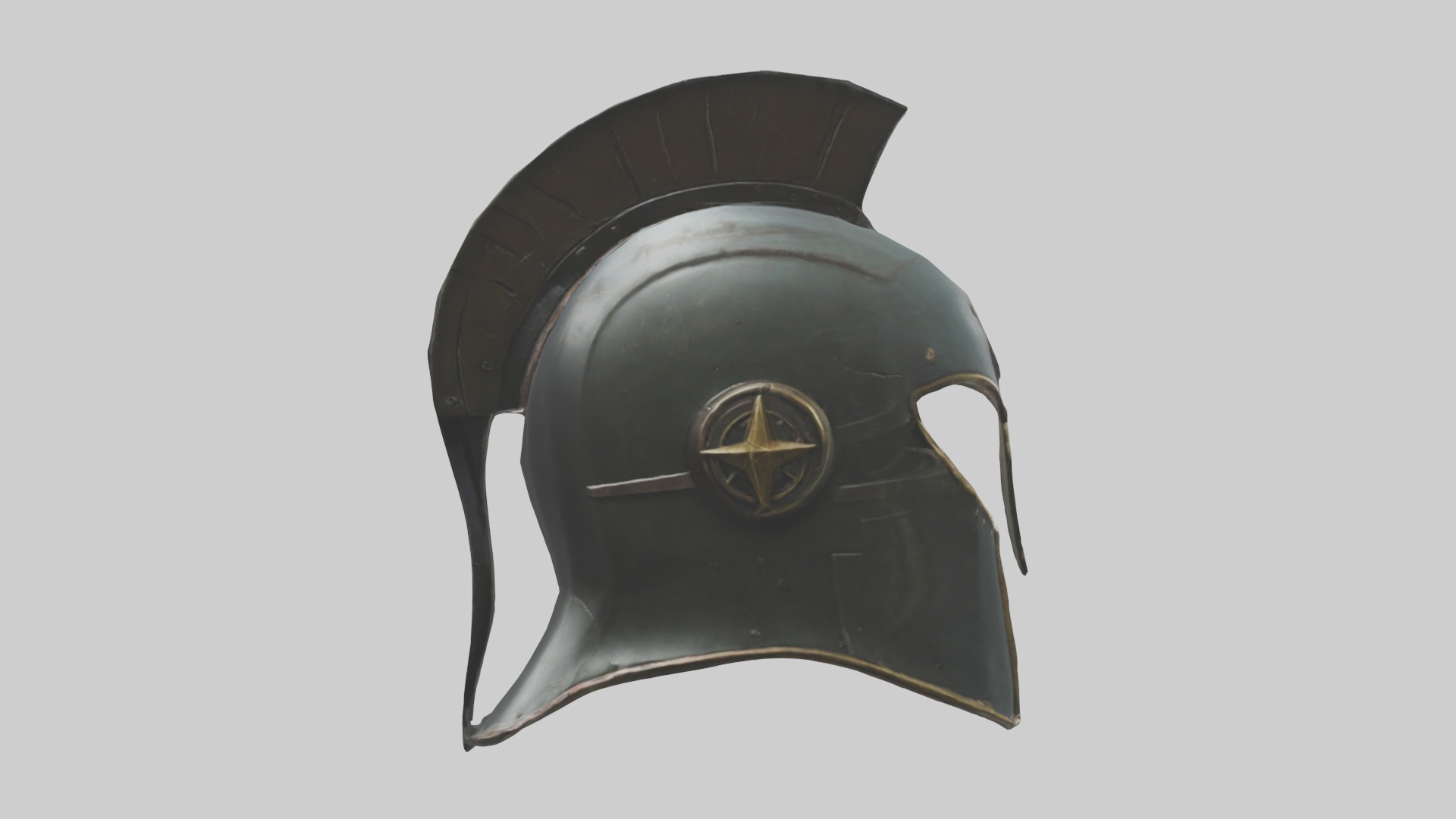 Legendary Helmet model Low-poly 3D model_13