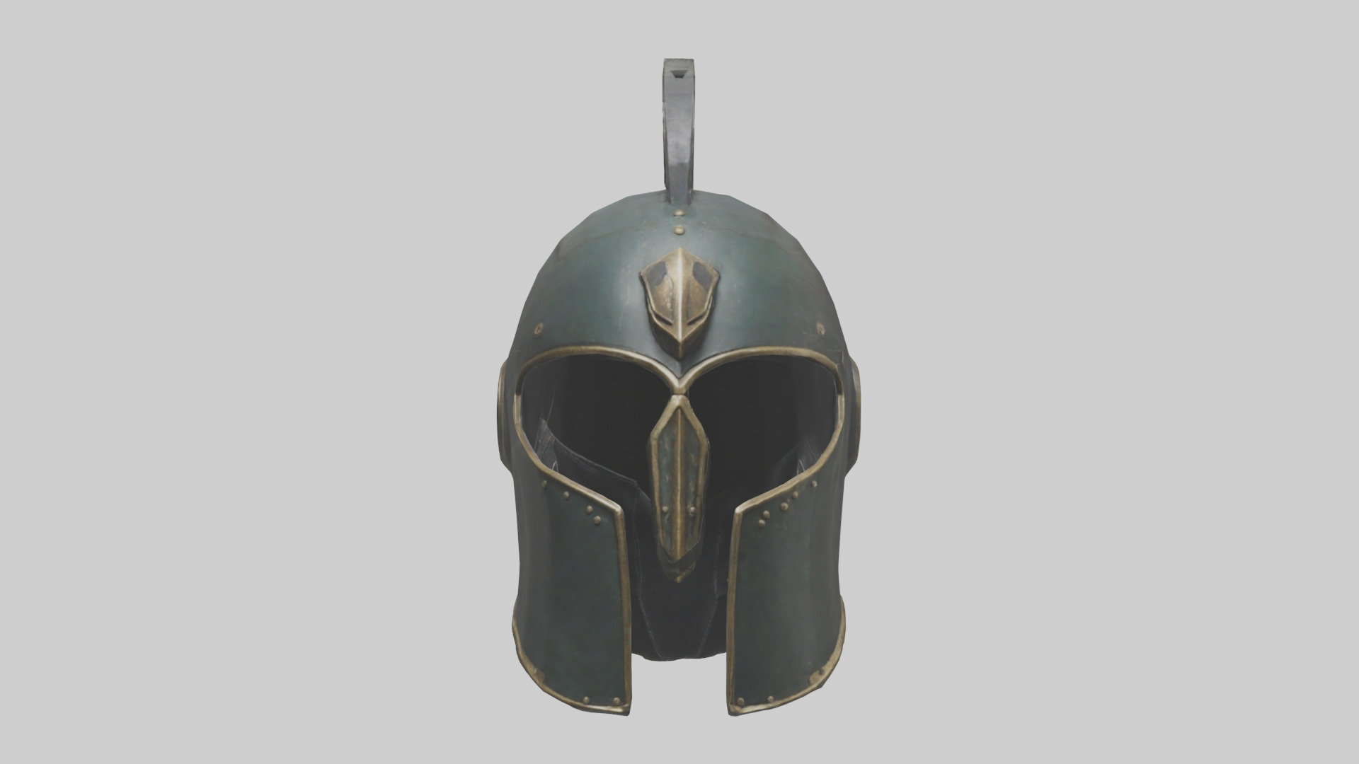 Legendary Helmet model Low-poly 3D model_2