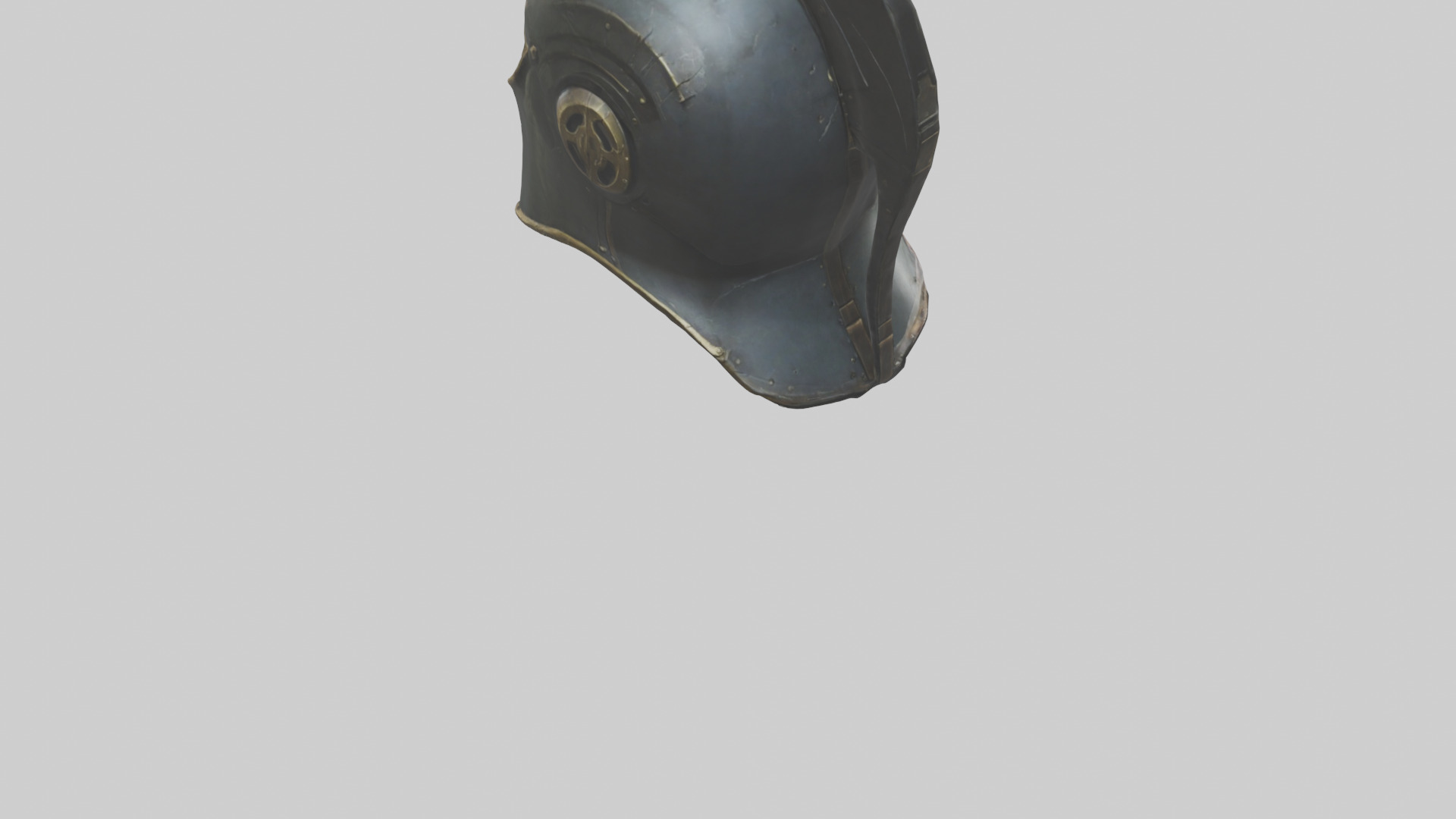 Legendary Helmet model Low-poly 3D model_6