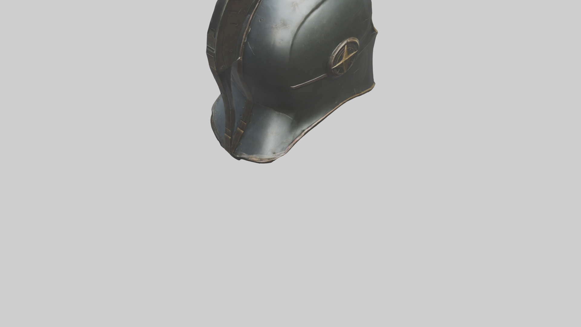 Legendary Helmet model Low-poly 3D model_7
