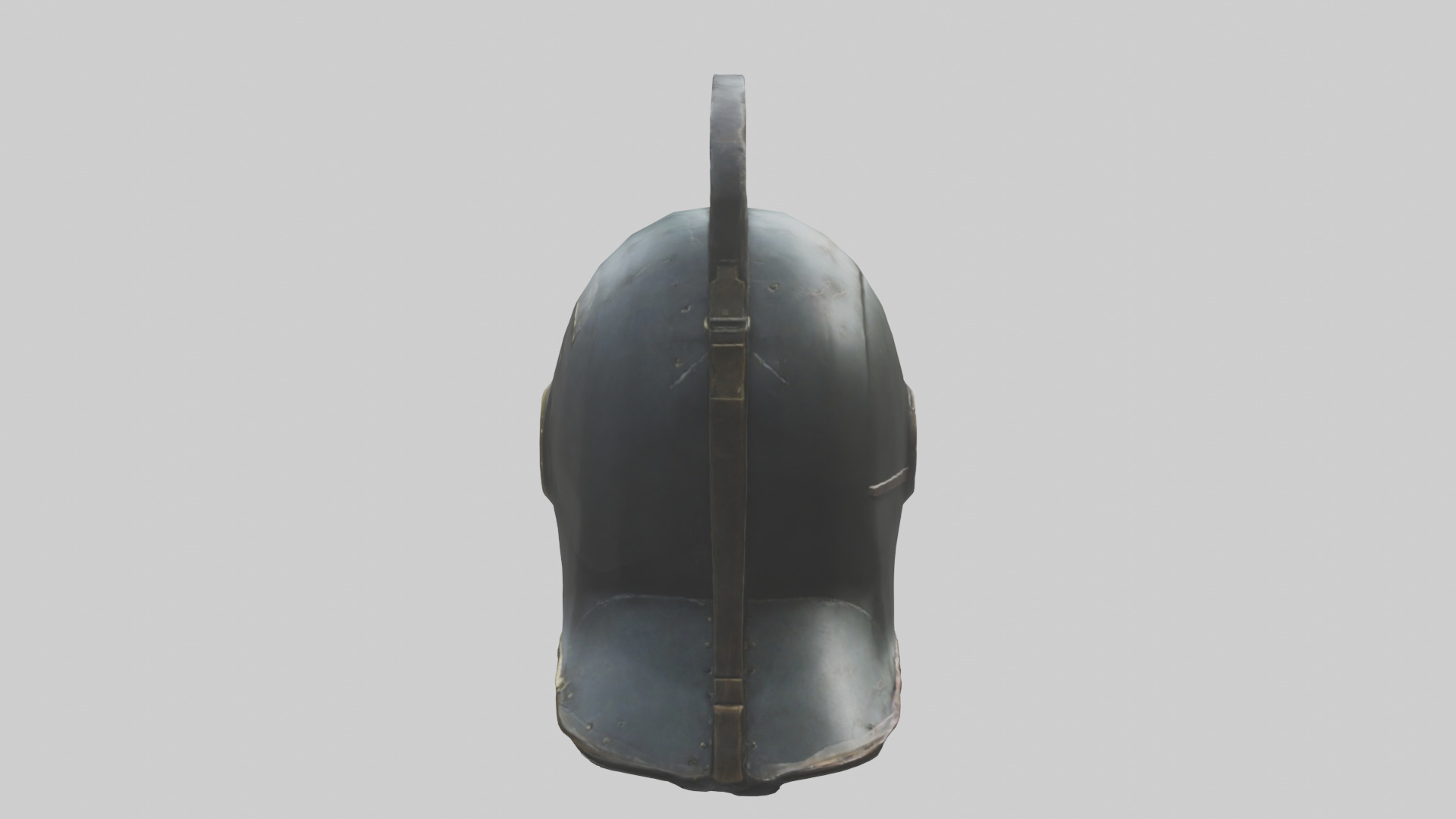 Legendary Helmet model Low-poly 3D model_3