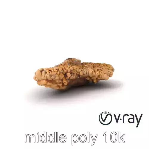 Natural Stalagmite Rock Formation model pack