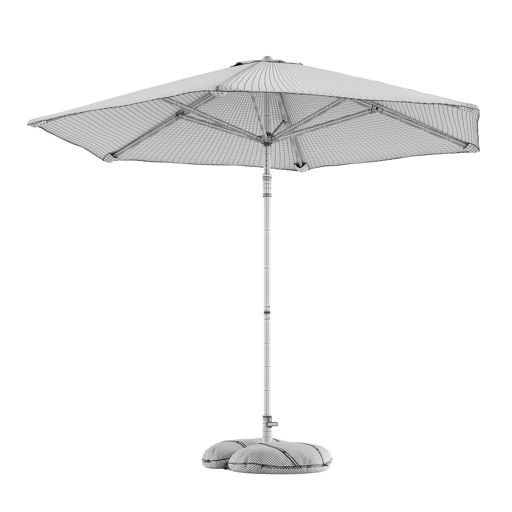 Hogon Parasol 3D model_3