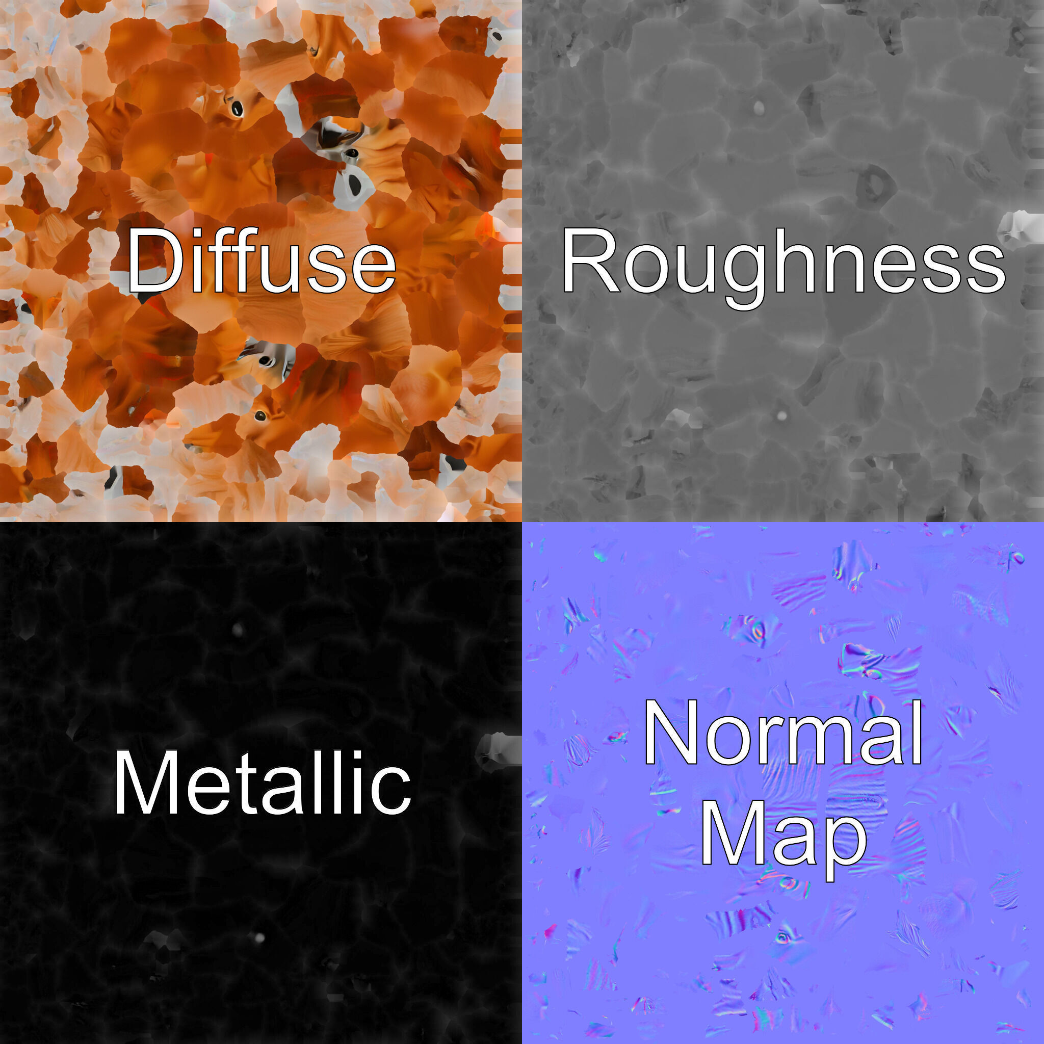 Chestnut Horse Equestrian Environment model pack Low-poly 3D model_1