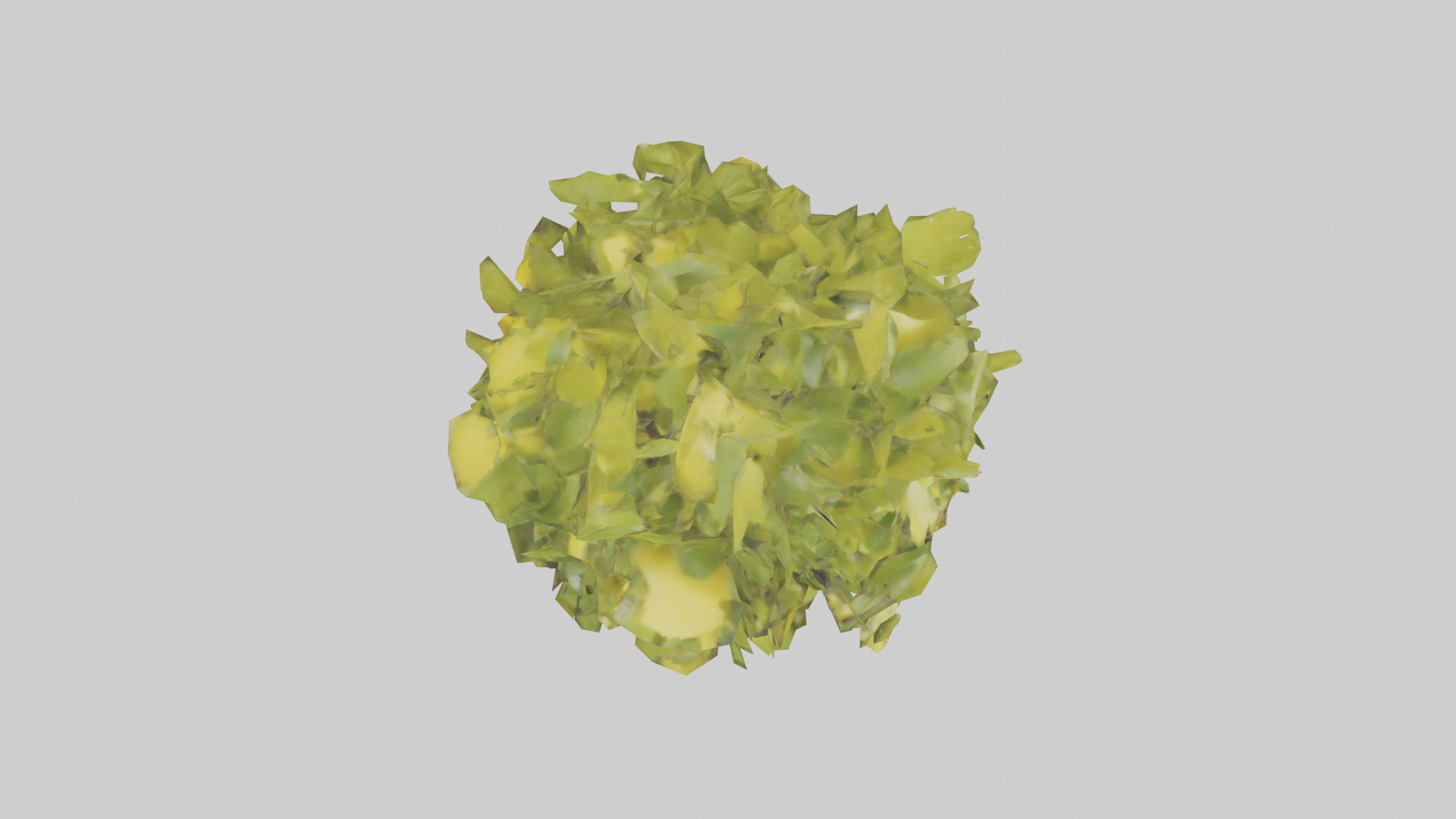 Lemon tree model Low-poly 3D model_14