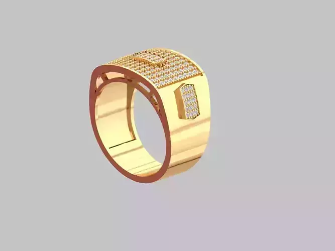 Gents Ring 3D print model