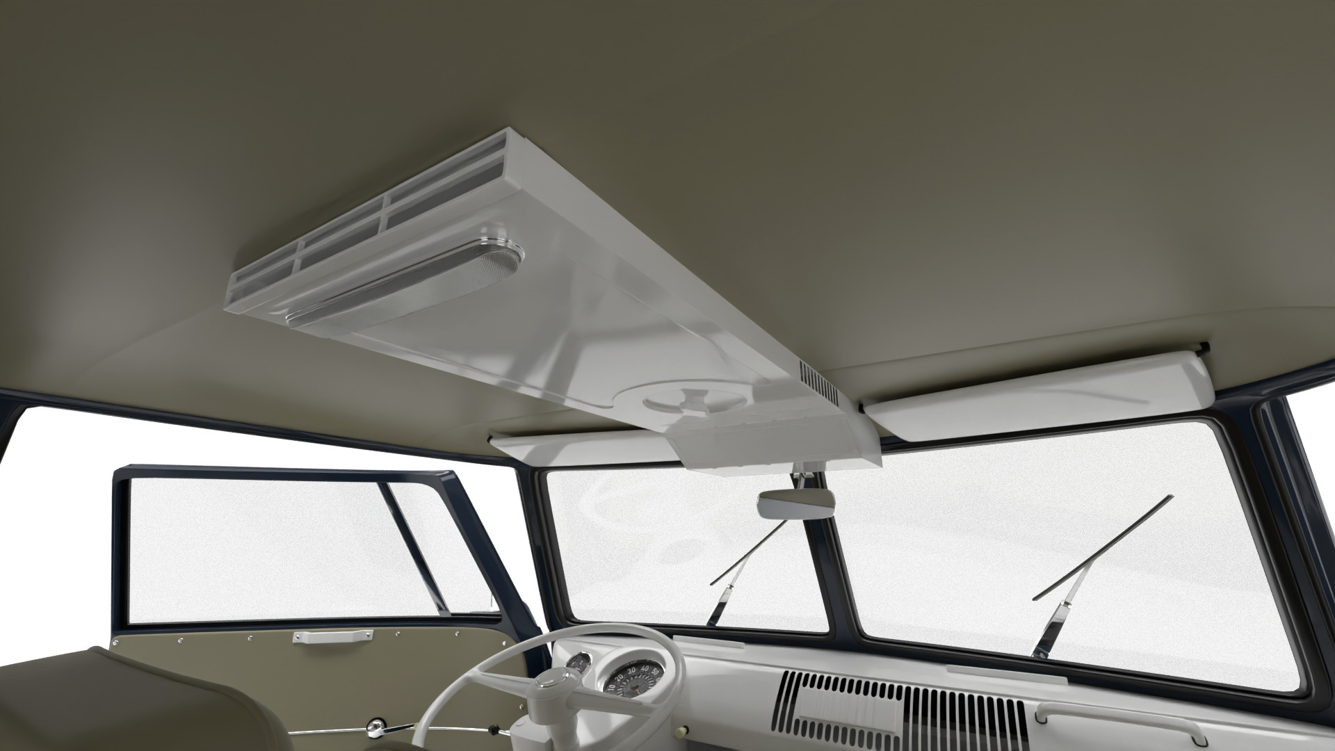Volkswagen T1 Panel Van 1950 HQ 3d model 3D model_24