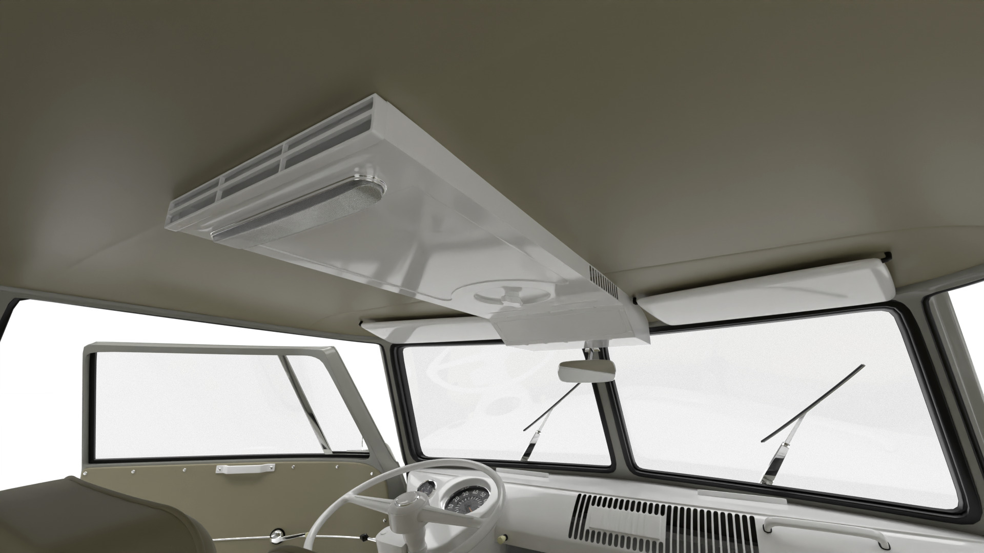Volkswagen T1 Panel Van 1950 HQ 3d model 3D model_24