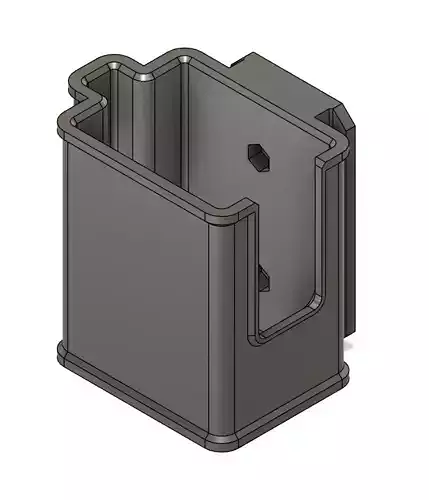 Universal magnetic pistol holder