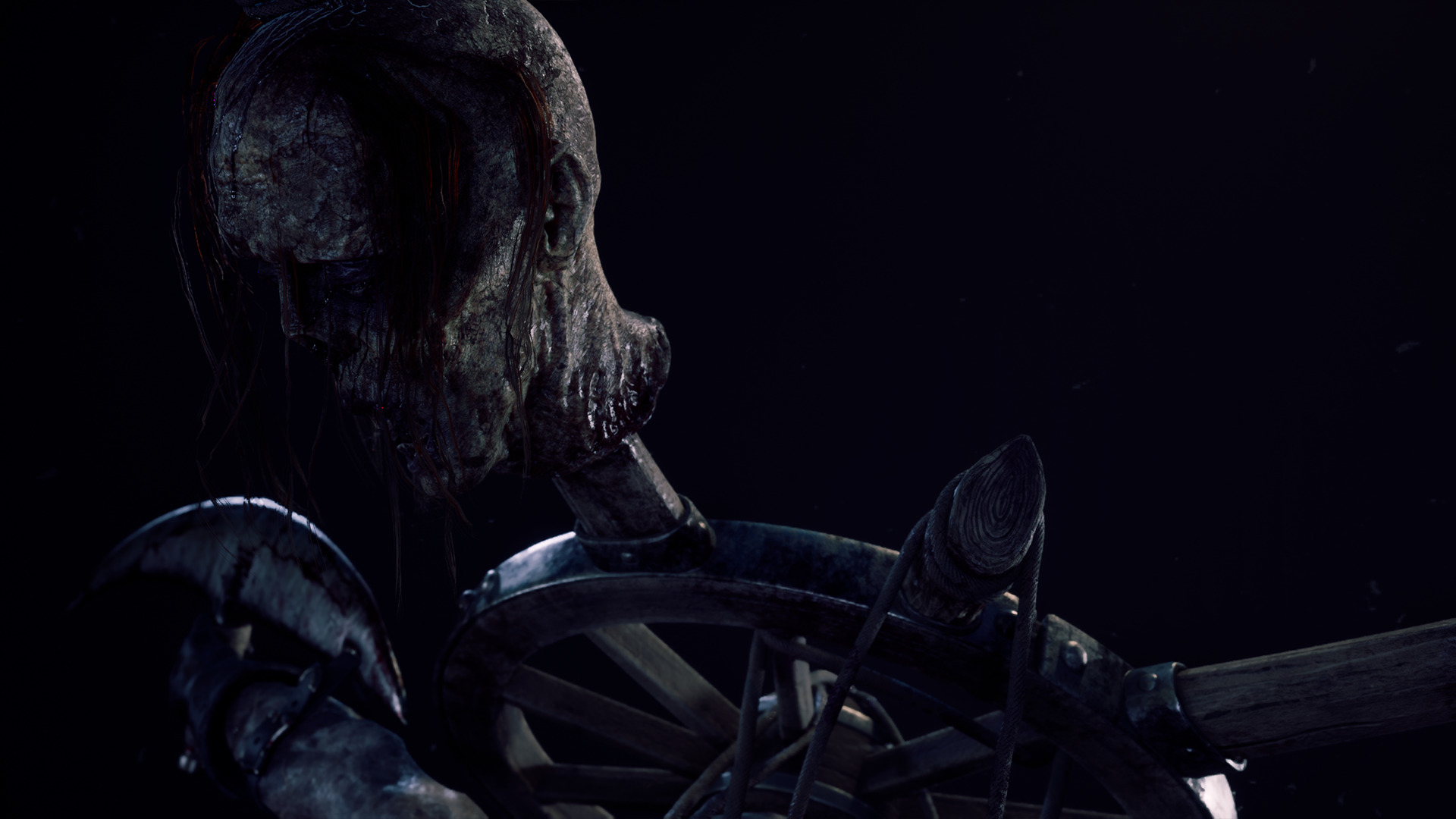 Undead Executioner - Rigged and Animated Low-poly 3D model_16