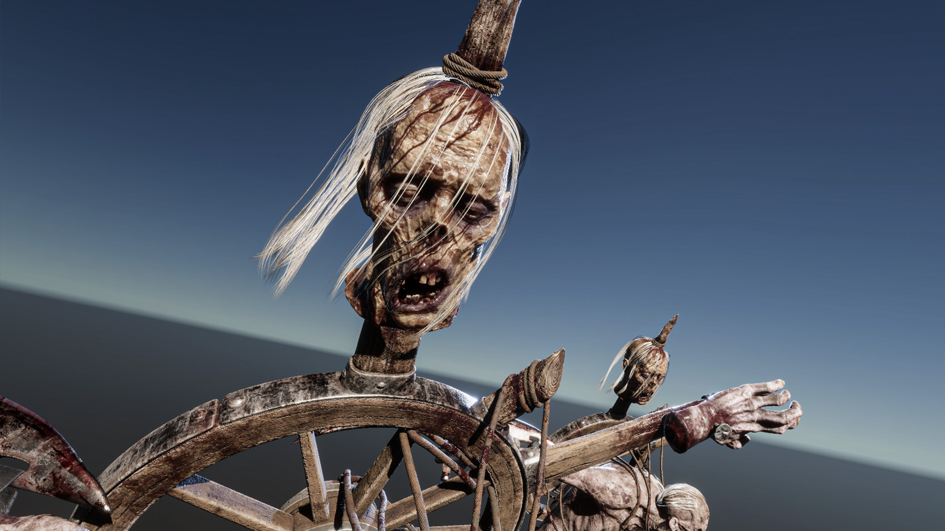 Undead Executioner - Rigged and Animated Low-poly 3D model_24