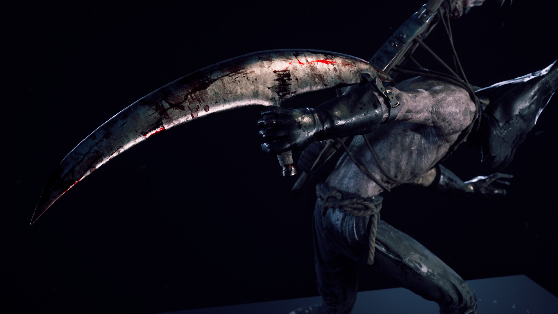 Undead Executioner - Rigged and Animated Low-poly 3D model_11