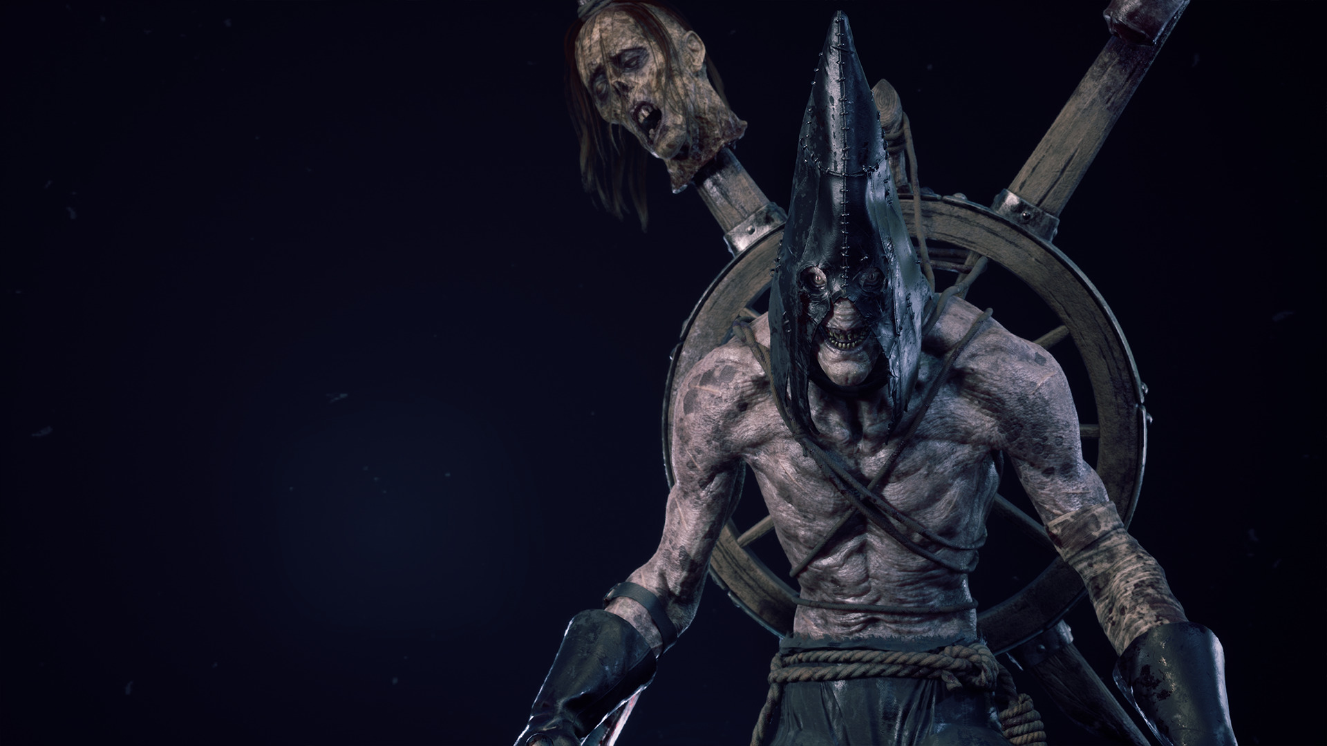 Undead Executioner - Rigged and Animated Low-poly 3D model_7