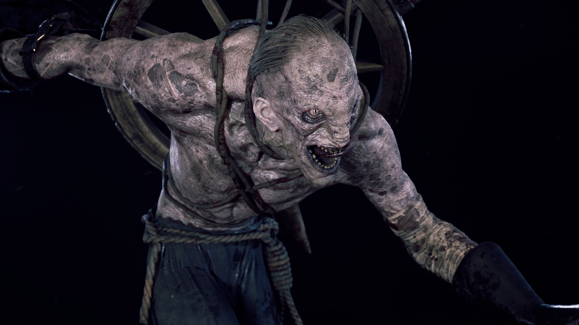 Undead Executioner - Rigged and Animated Low-poly 3D model_14