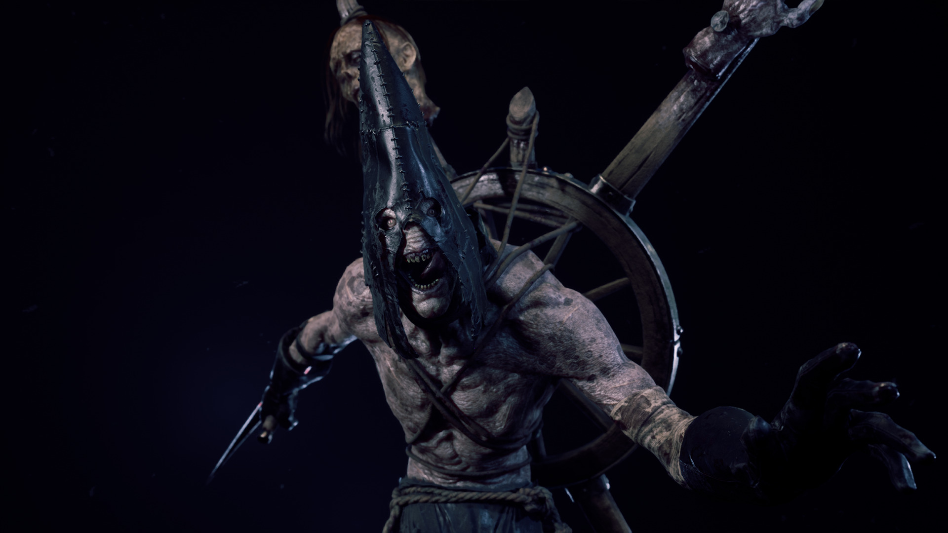 Undead Executioner - Rigged and Animated Low-poly 3D model_9