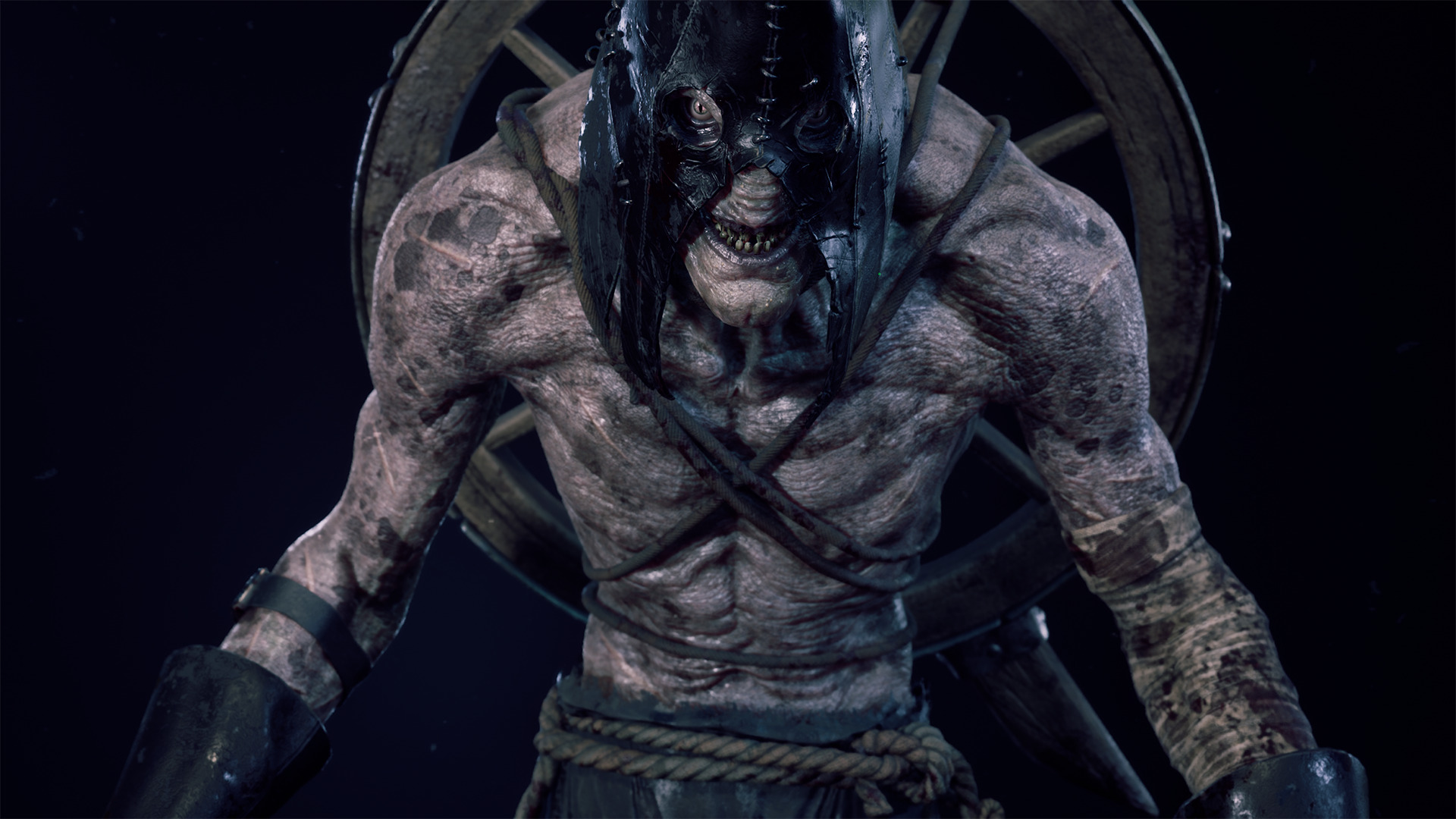 Undead Executioner - Rigged and Animated Low-poly 3D model_5