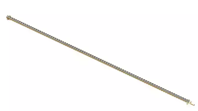 Riviera Tennis Bracelet Round Cut Gems 2-20 mm