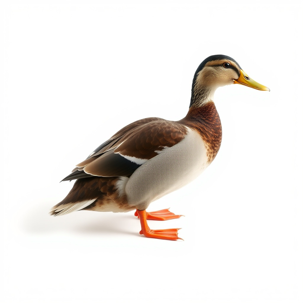 Mallard Duck Wildlife Sculpture model pack Low-poly 3D model_3