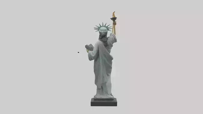 Liberty Reborn statue model