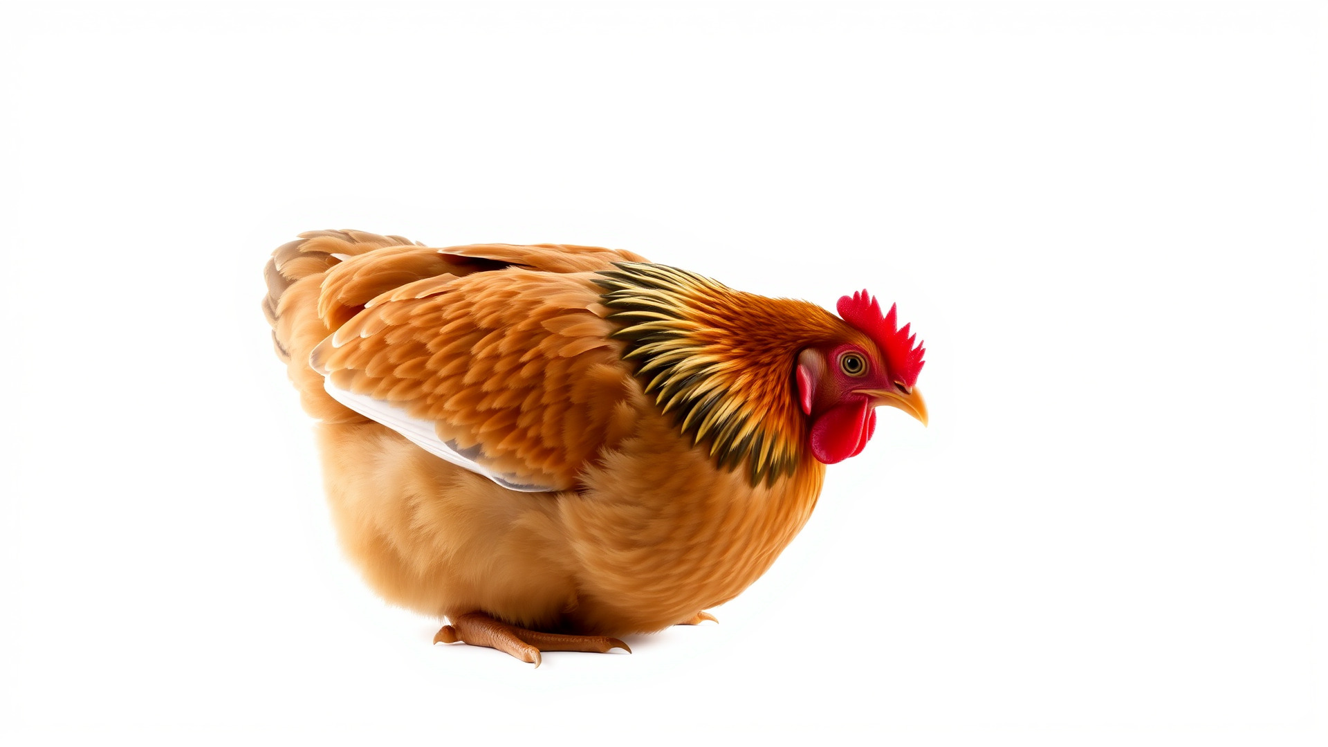 Detailed Chicken with Red Comb model pack Low-poly 3D model_3