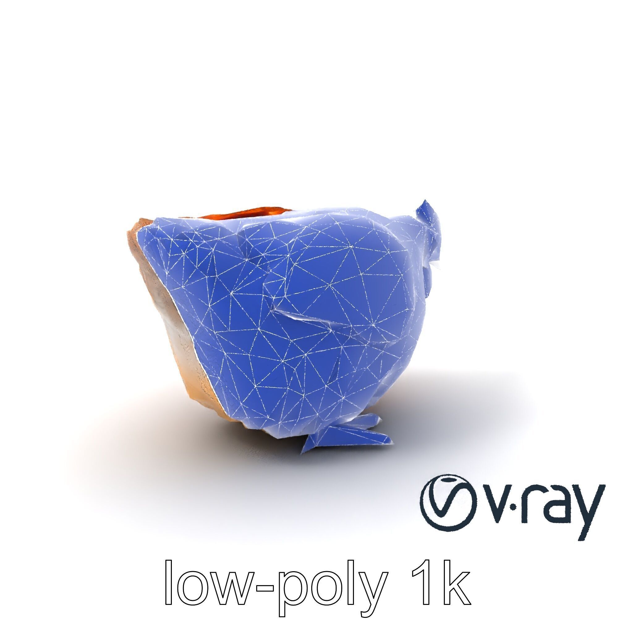 Detailed Chicken with Red Comb model pack Low-poly 3D model_14