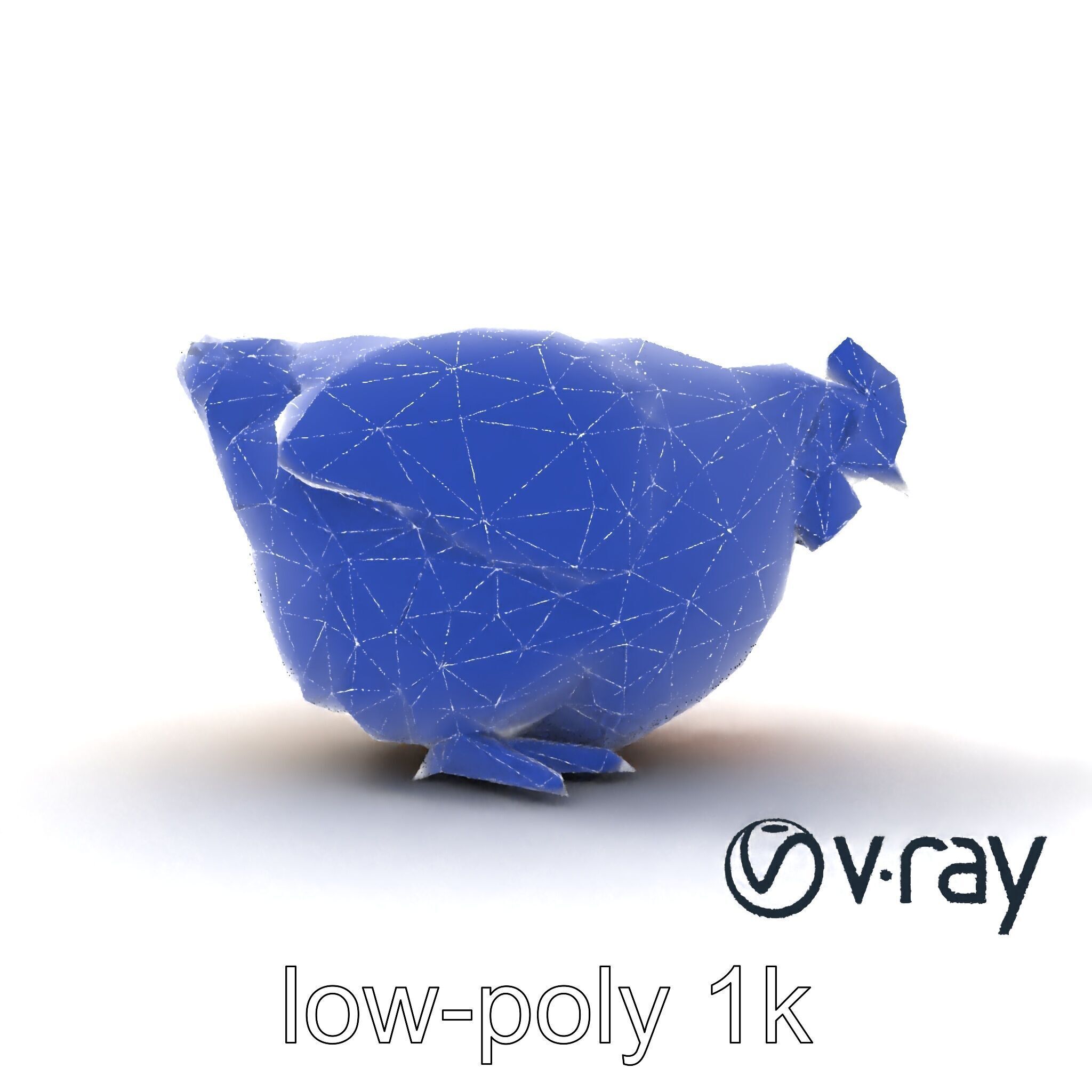 Detailed Chicken with Red Comb model pack Low-poly 3D model_24