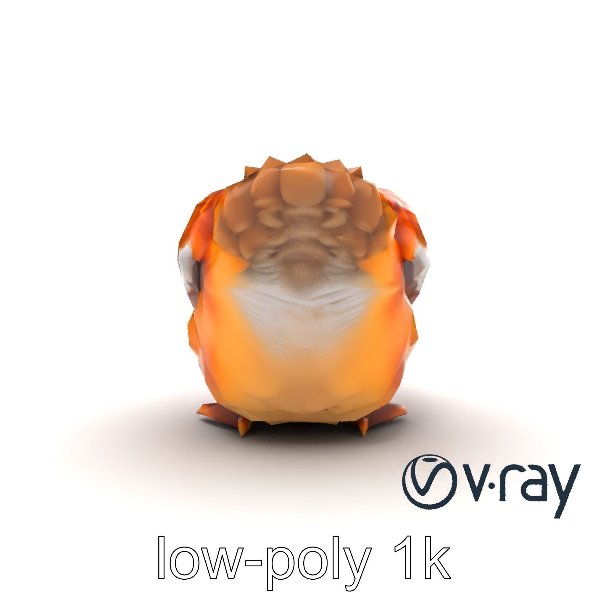 Detailed Chicken with Red Comb model pack Low-poly 3D model_17