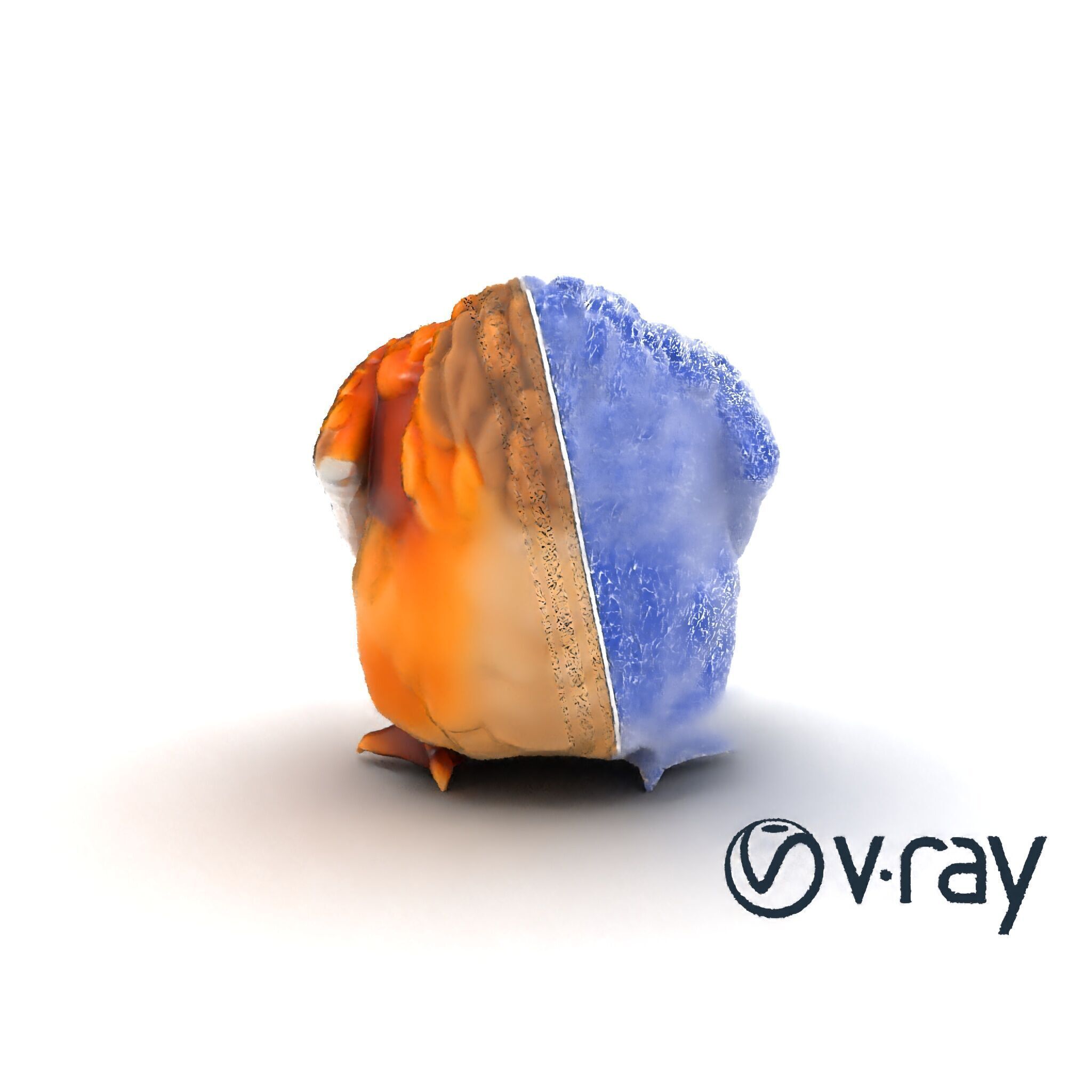 Detailed Chicken with Red Comb model pack Low-poly 3D model_30