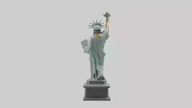 Liberty Restored statue model