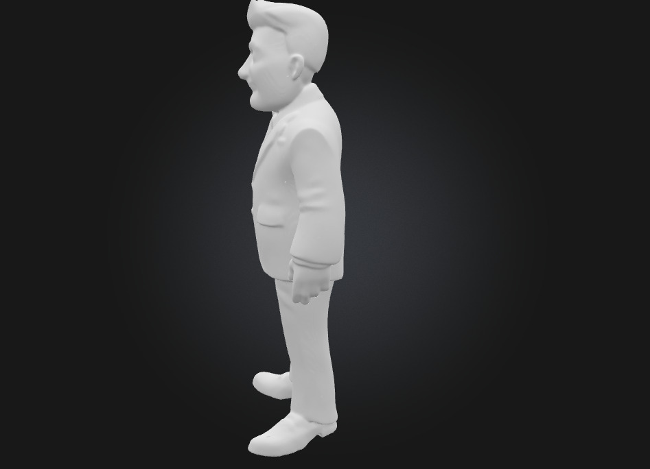 The Mask Stylized 3D Printable Caricature Figure 3D print model_8
