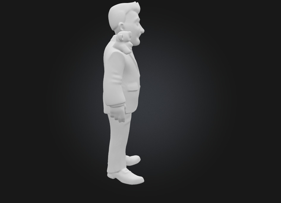 The Mask Stylized 3D Printable Caricature Figure 3D print model_9