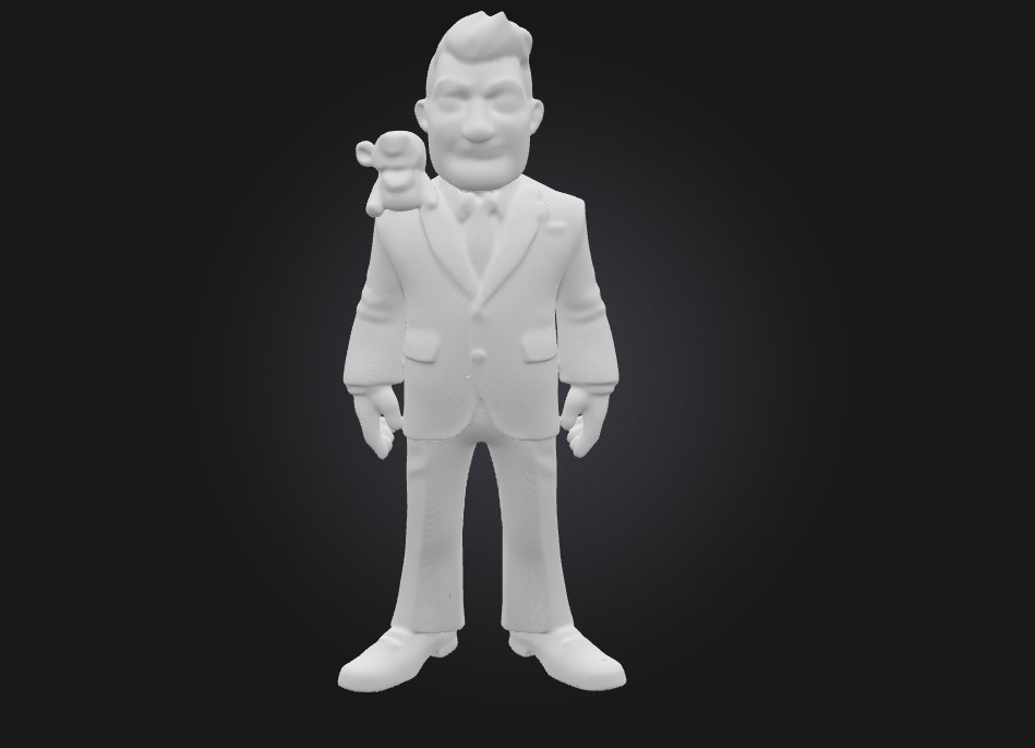 The Mask Stylized 3D Printable Caricature Figure 3D print model_6