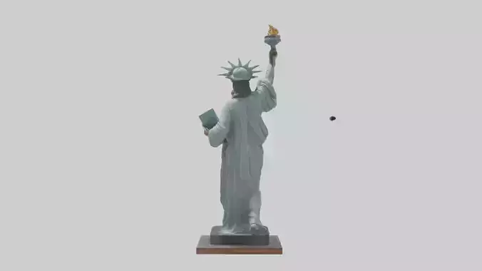 Liberty Rising statue model