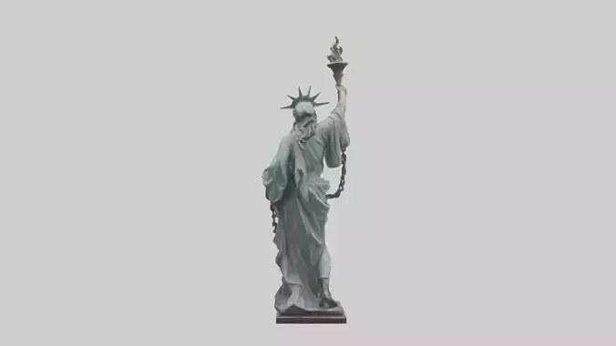 Liberty through Struggle statue model