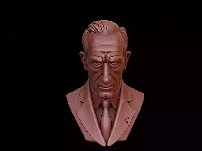 Jean Paul Sartre Bust