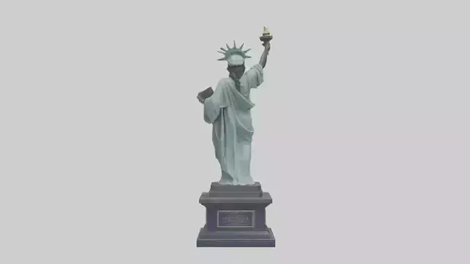 Liberty Unveiled statue model