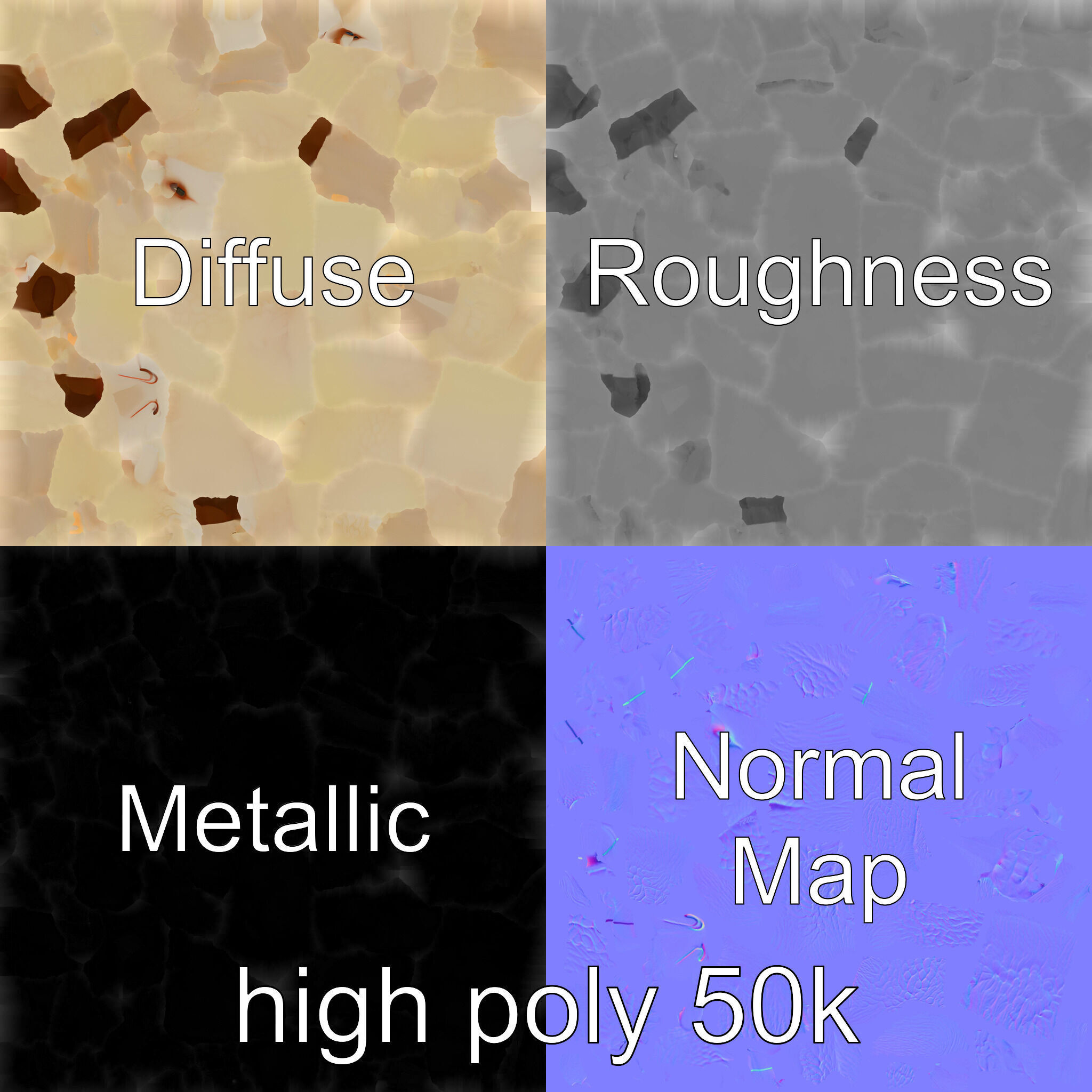 Pastoral Sheep Fluffy Grazing Stance model pack Low-poly 3D model_34