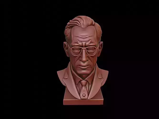 Jean Paul Sartre Bust