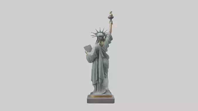 Liberty Woman statue model