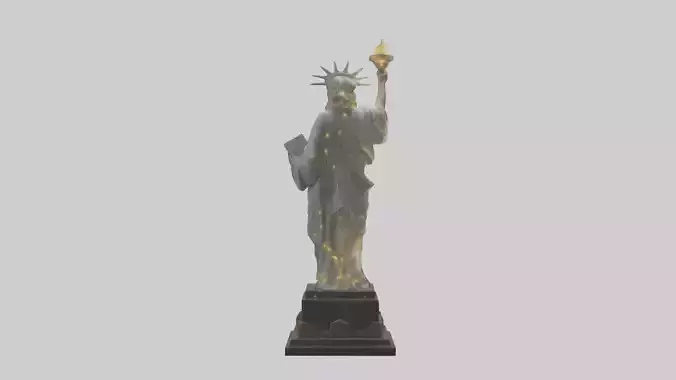 Libertys Light Shines statue model