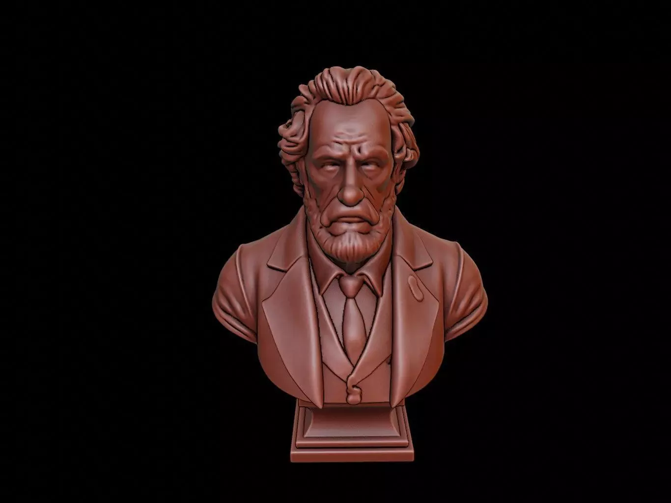 John Locke Bust 3D print model
