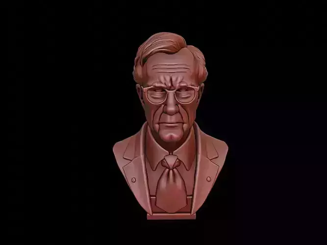 John Rawls Bust 3D print model
