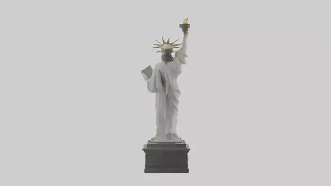 Libertys Light statue model