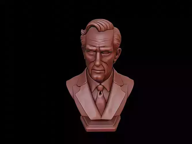 John Rawls Bust 3D print model