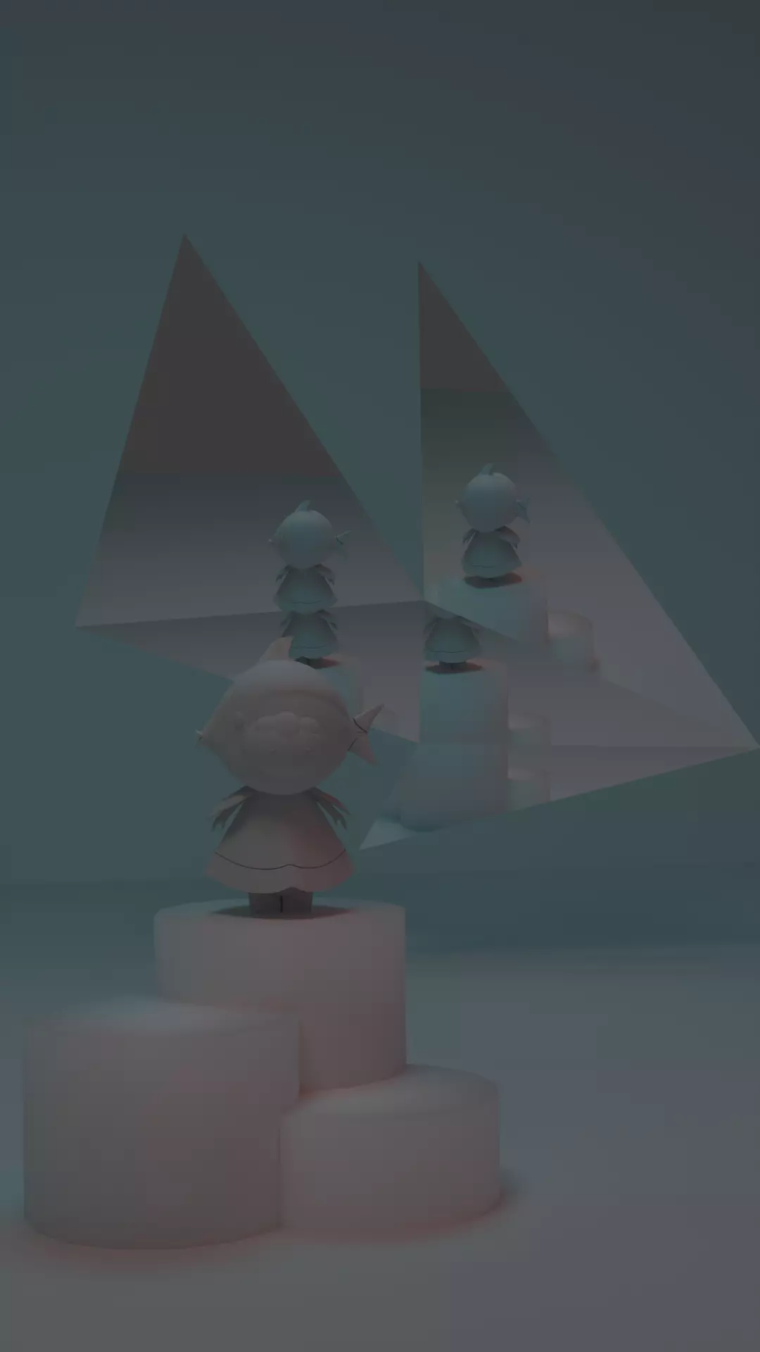 Lighting mirror Texture