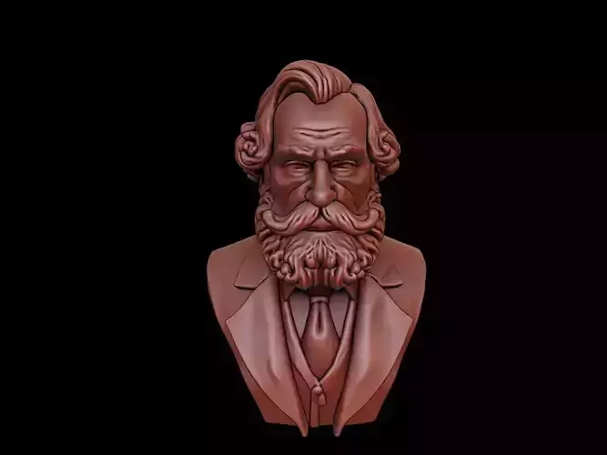 Karl Marx Bust 3D print model