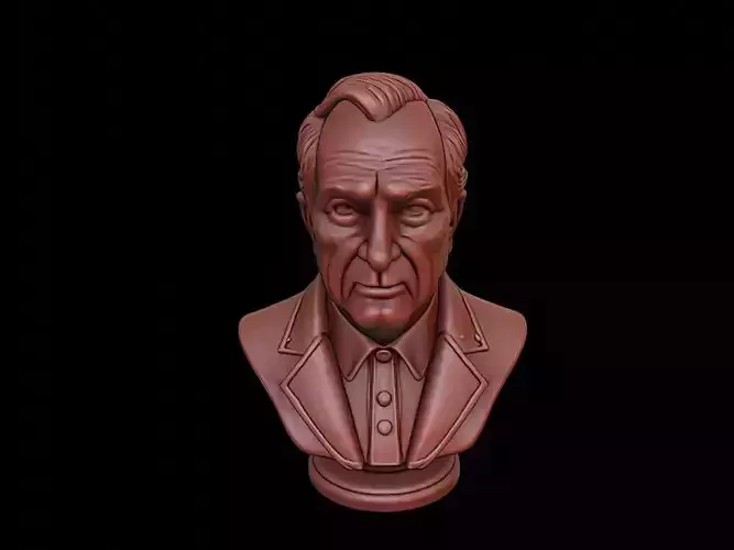 Karl Popper Bust