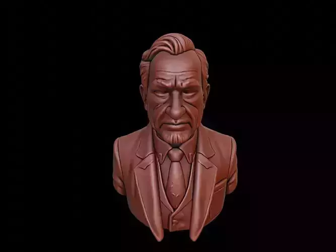 Karl Popper Bust