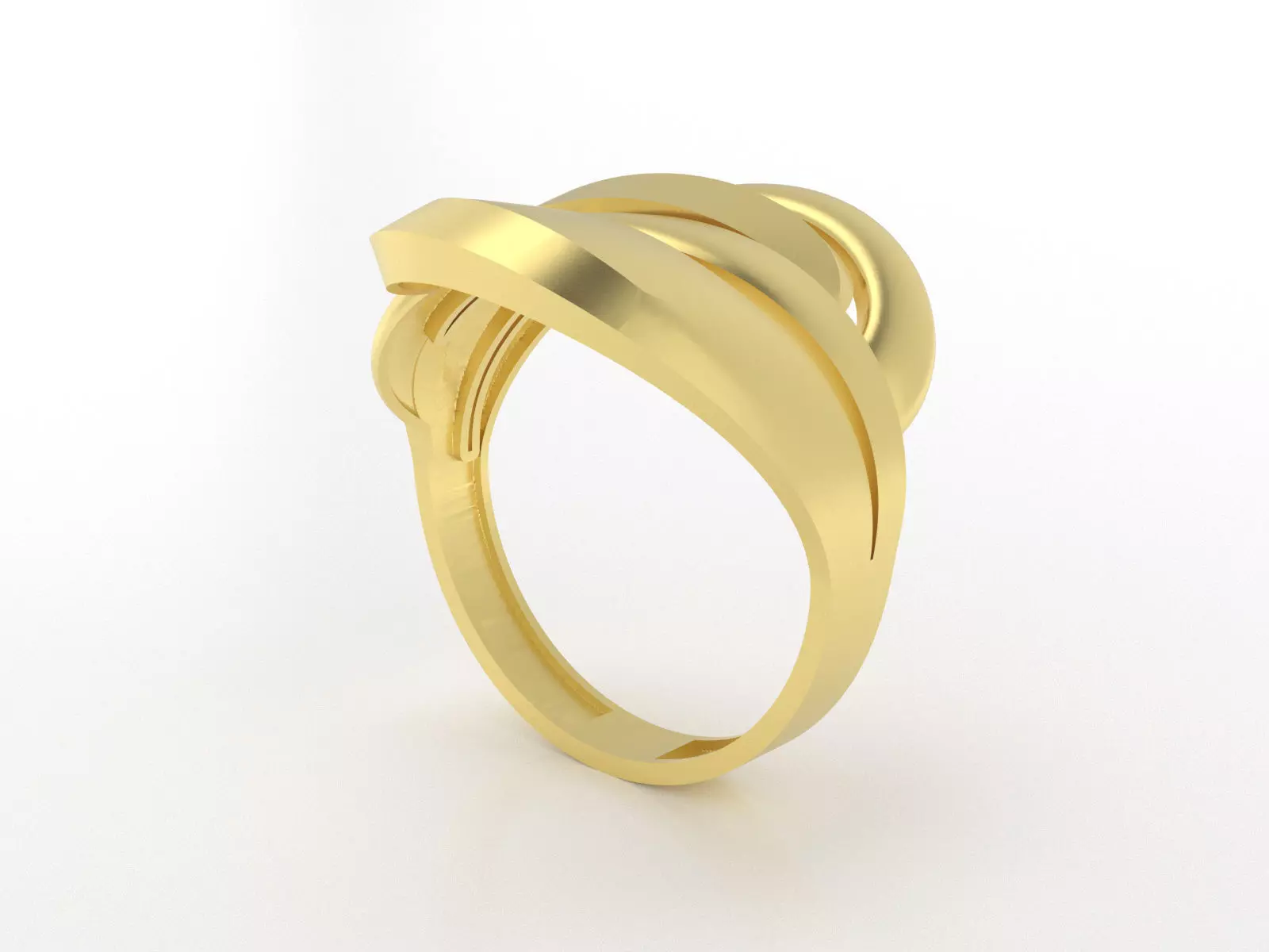 criss cross ring Free 3D print model